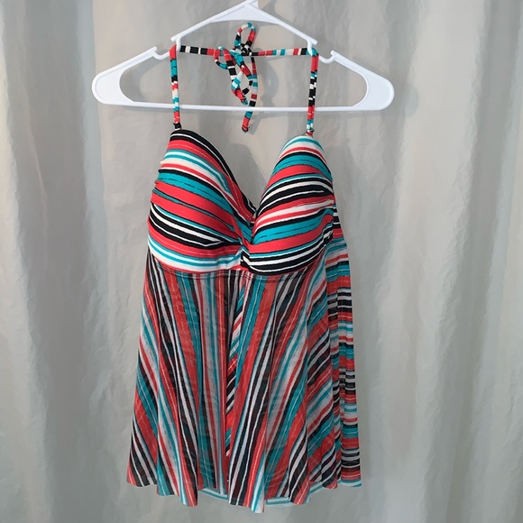 XL Merona Convertible Halter Tankini - Picture 5 of 7
